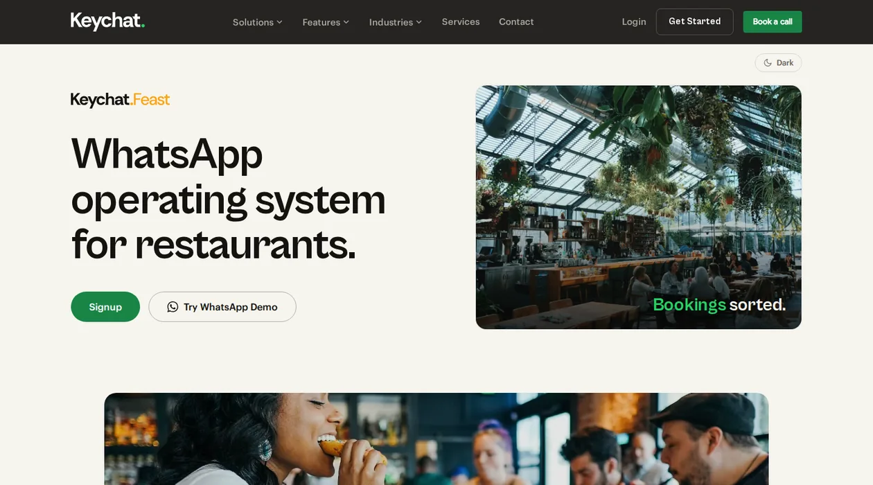 The Keychat Feast website